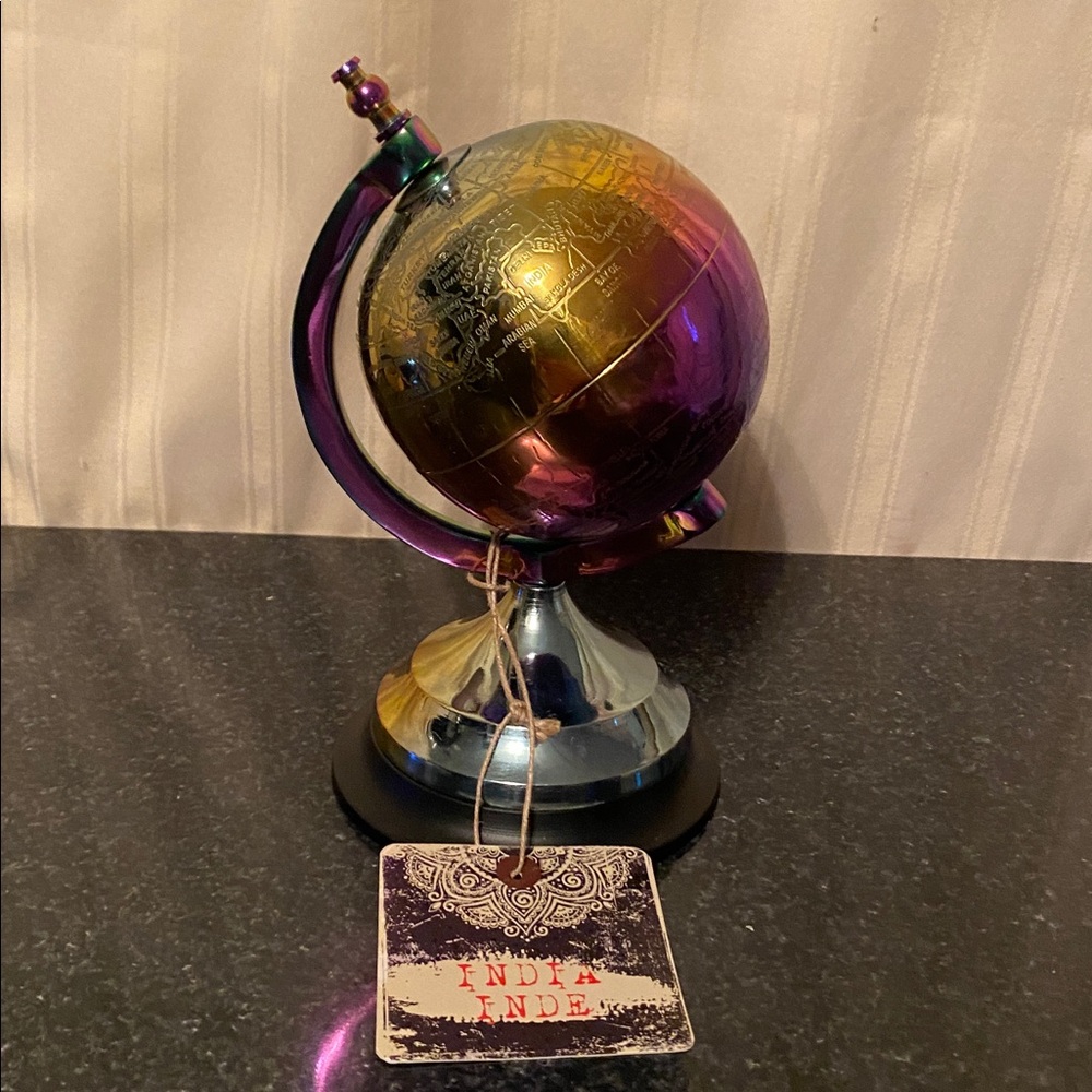 Colorful Metallic Globe